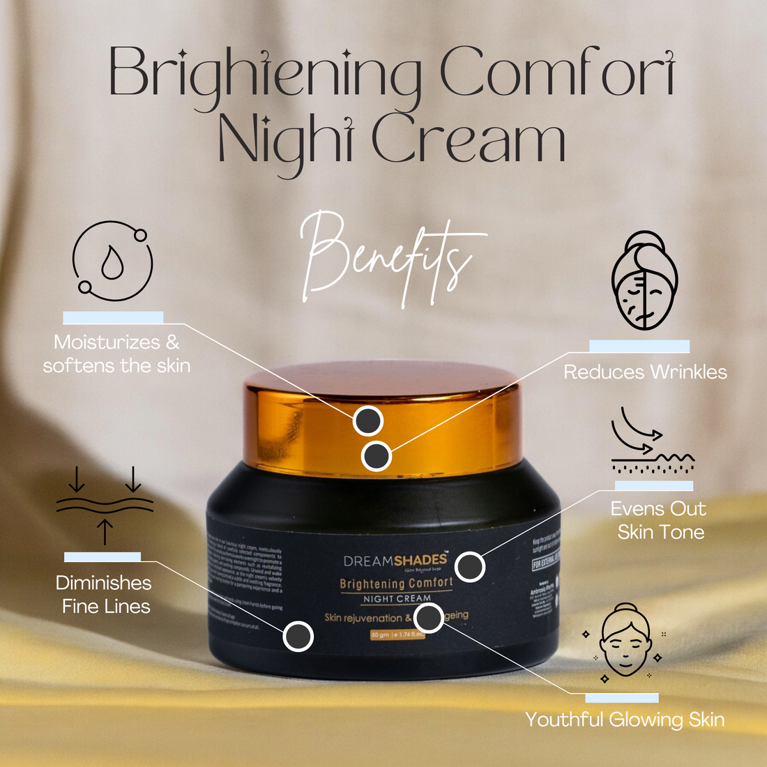 Brightening Comfort Night Cream