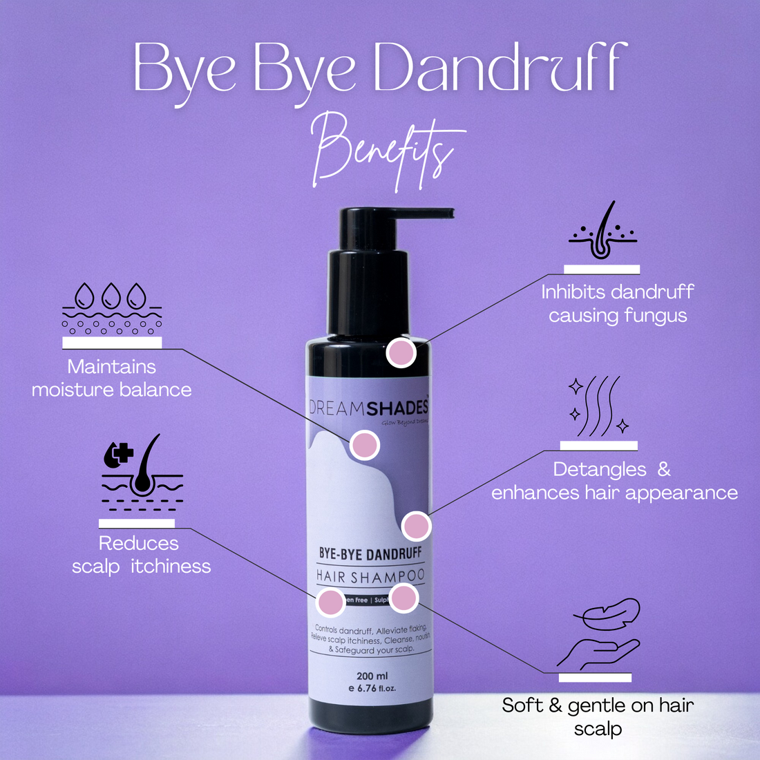 Bye-Bye Dandruff Hair Shampoo